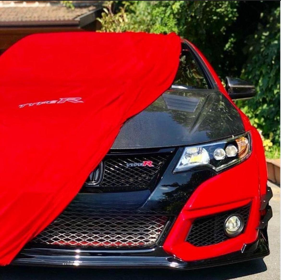 Funda para coche Type R ✅ Hecha a medida para su vehículo ✅ Ajuste personalizado ✅ Funda para coche Honda Typ R ✅