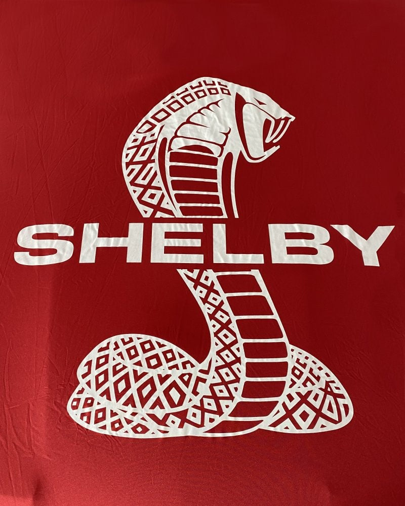 Shelby Car Cover, Mustang Shelby Car Protector, Brand Mustang Shelby, RED BLACK, İndoor Soft & Elastic