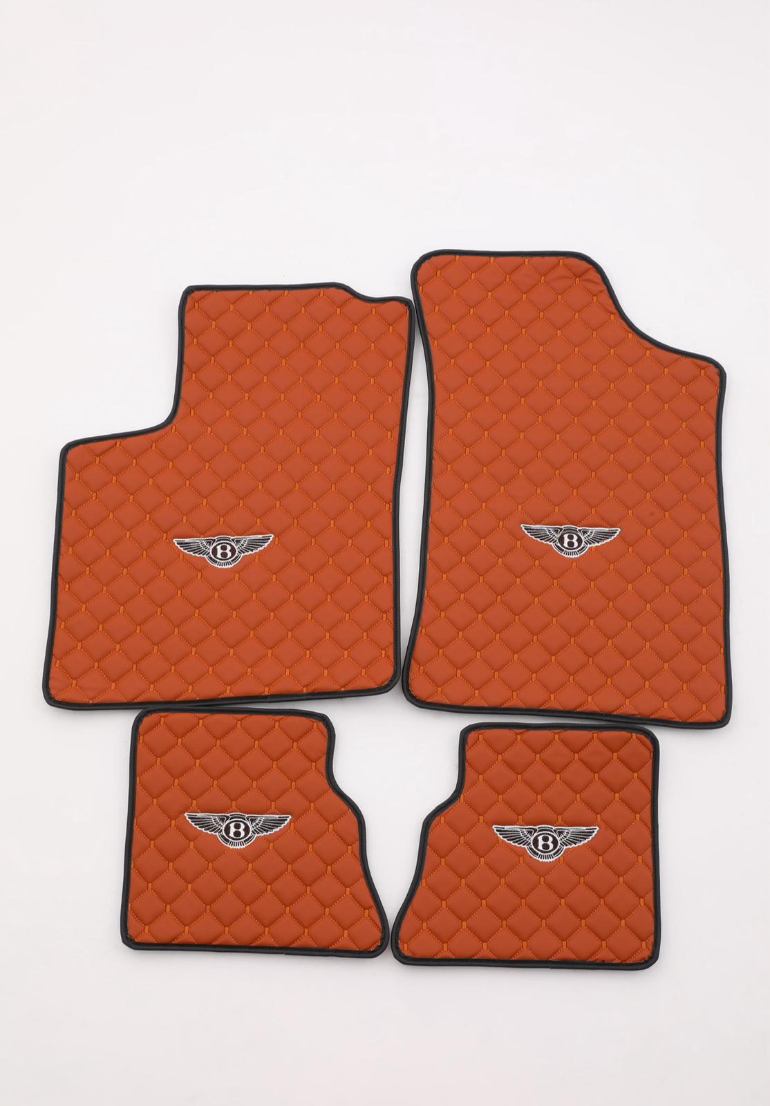 Bentley Continental GT Coupe 2011 Onwards Floor Mats Leather Bentley Car Floor Mats Set