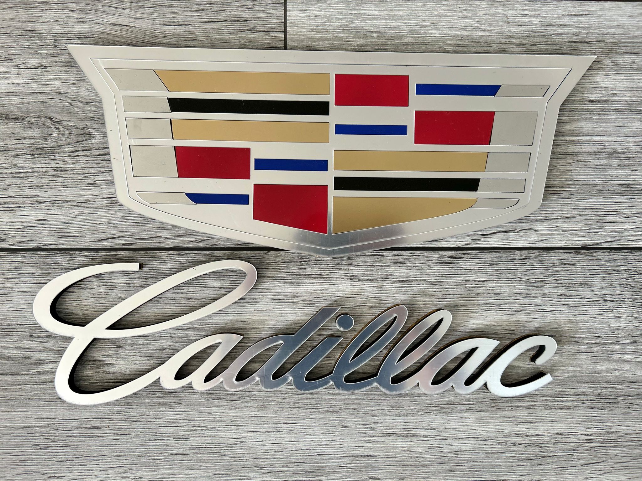 Cadillac Wall Decor Cadillac Wood Sign Cadillac Motor Vehicle Wall Plaque Cadillac Wall Art