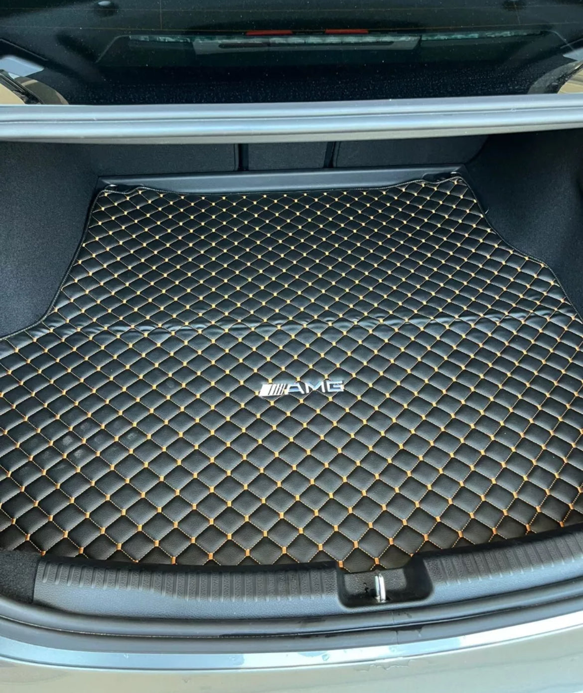 Mercedes Benz Trunk Liner Base Diamond Car Floor Mat (All Models) Mercedes Benz Trunk Mat