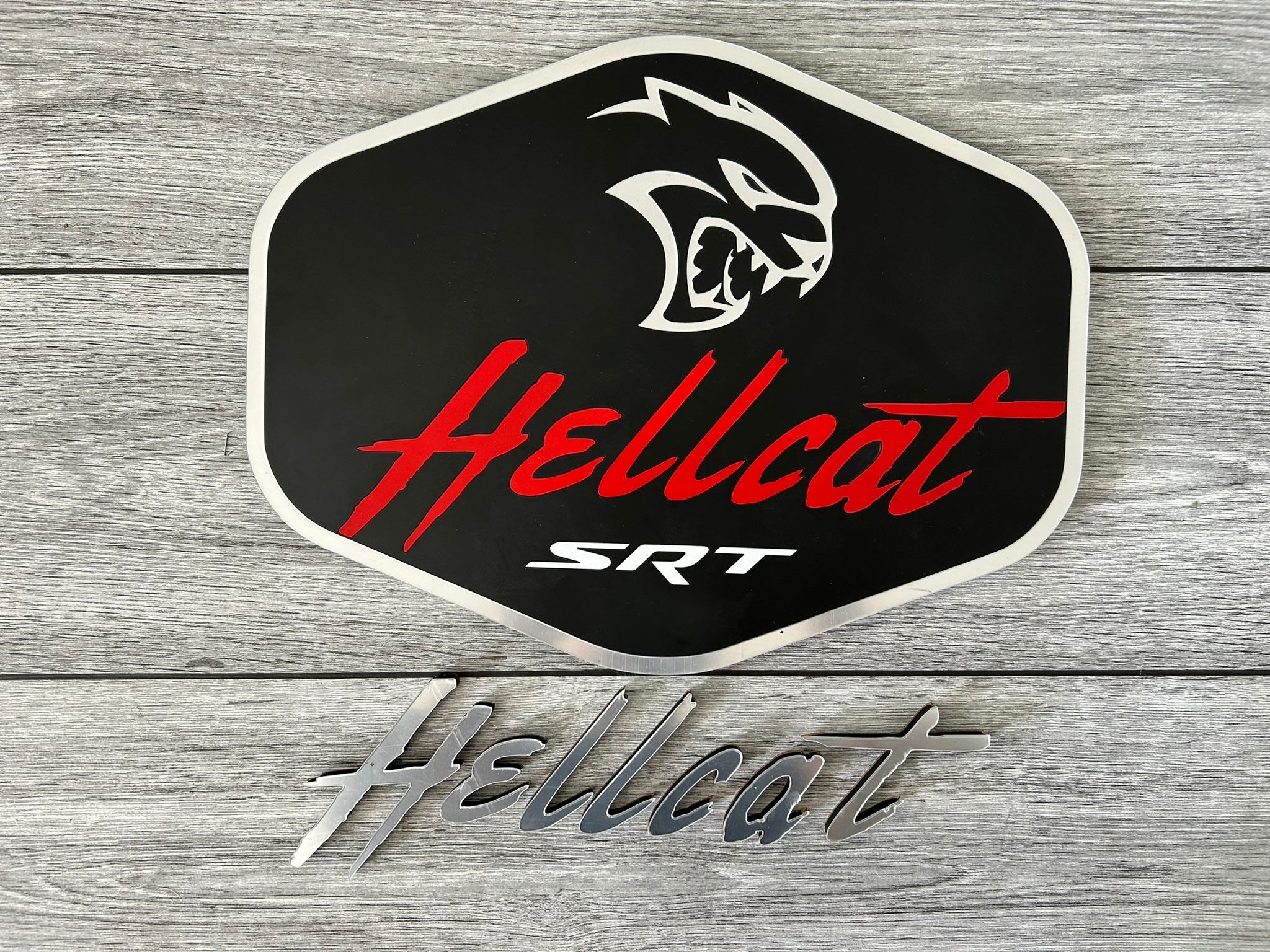 Hellcat Wall Decor Hellcat Wood Sign Hellcat Motor Vehicle Wall Plaque Hellcat Wall Art