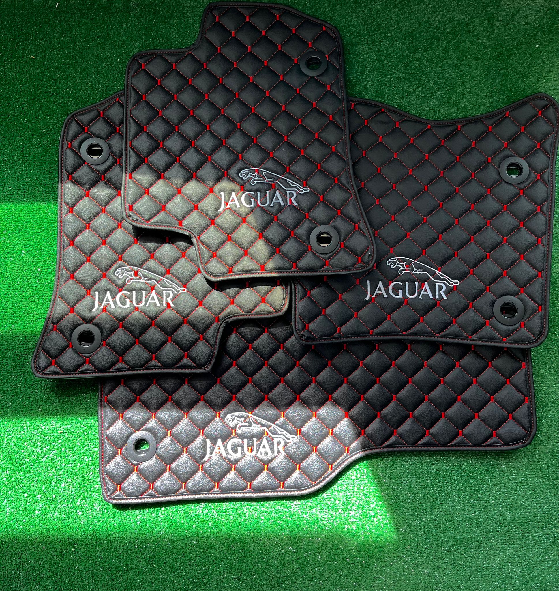 Jaguar XE 2015 Onwards Car Mats Waterproof Jaguar Floor Mats Leather Jaguar Car Floor Mats