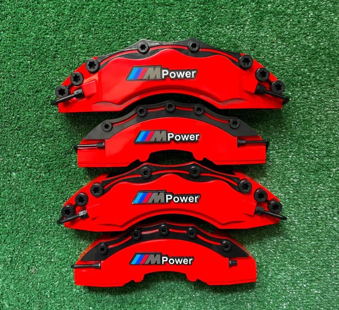 M POWER Brake Caliper Cover Disc COLOR OPTİON FİT TO 17-24 inches BMW M POWER Brake Caliper Cover Disc