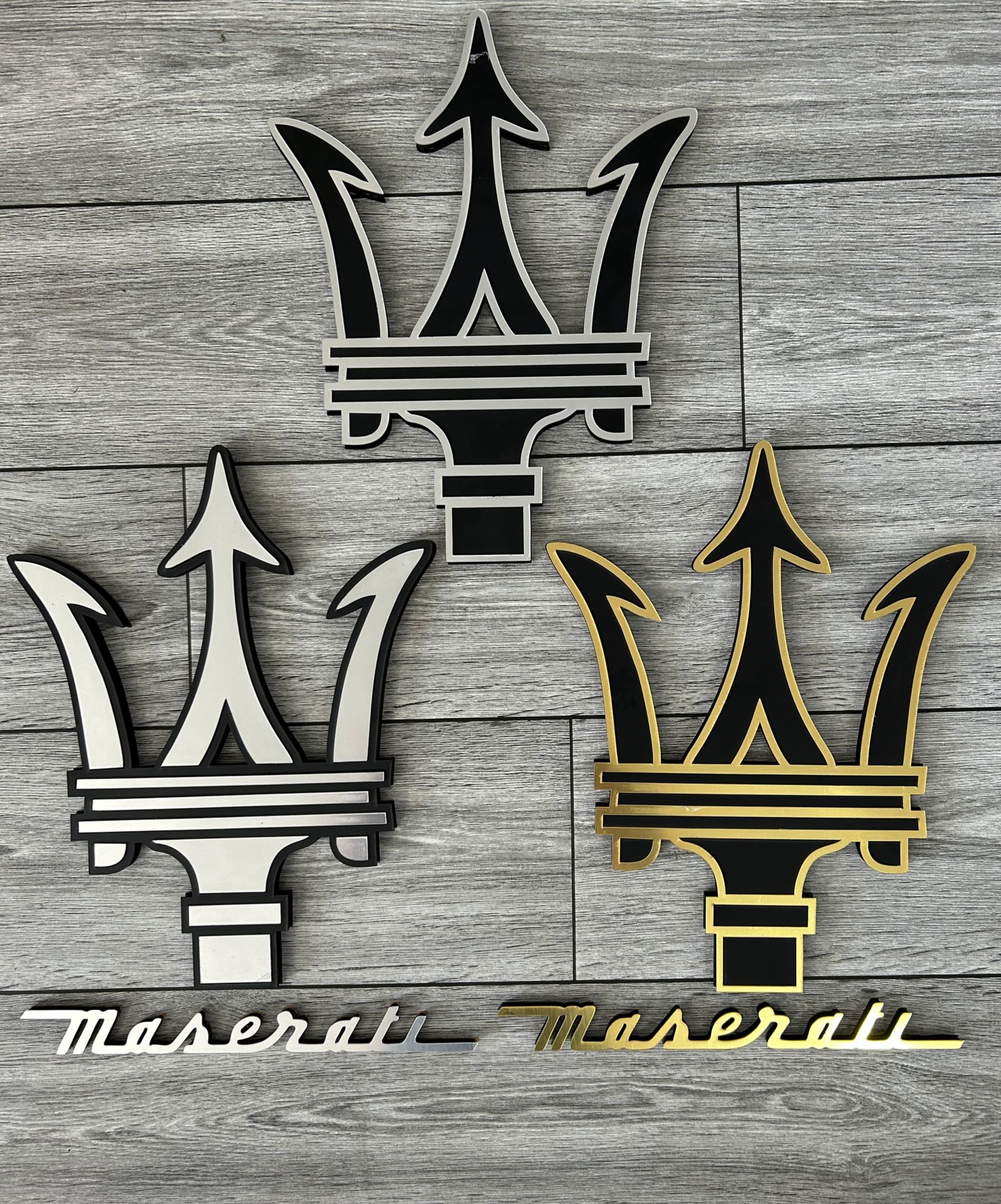 Maserati Wall Decor Maserati Wood Sign Maserati Motor Vehicle Wall Plaque Maserati Wall Art