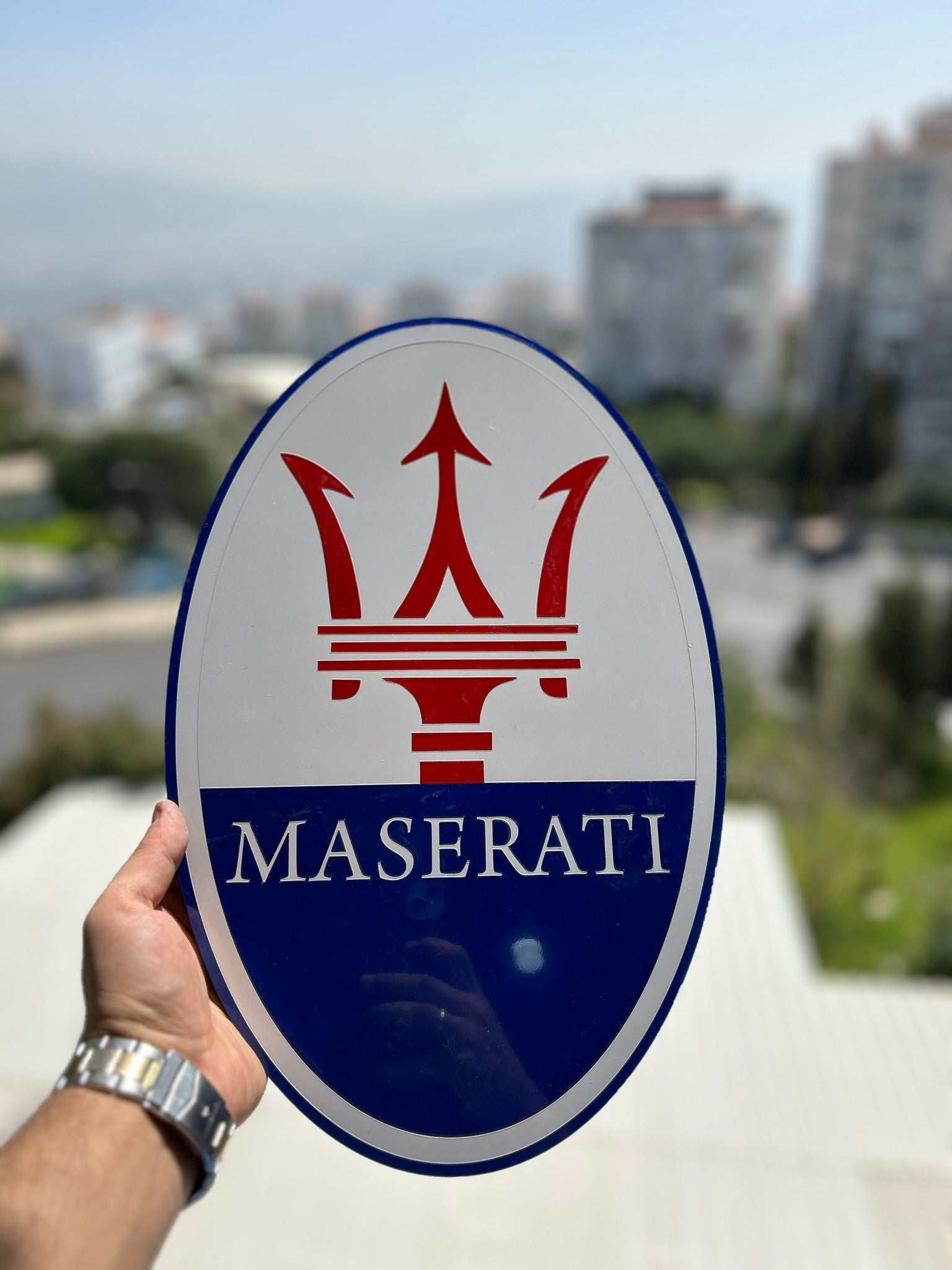 Maserati Wall Decor Maserati Wood Sign Maserati Motor Vehicle Wall Plaque Maserati Wall Art