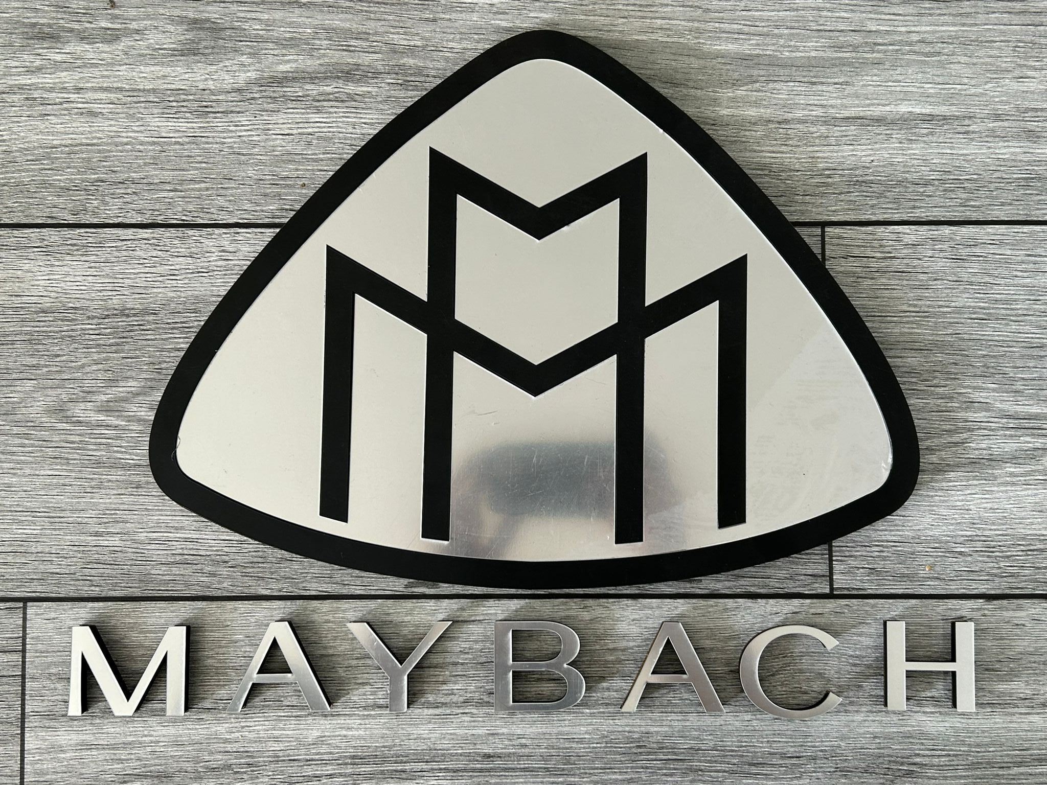 Maybach Wall Decor Maybach Wood Sign Maybach Motor Vehicle Wall Plaque Maybach Wall Art