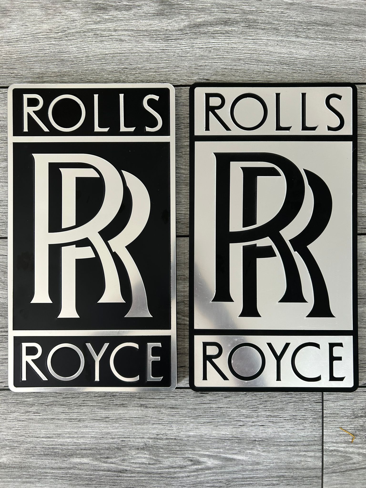 Rolls Royce Wall Decor RR Wood Sign Rolls Royce Motor Vehicle Wall Plaque Rolls Royce Wall Art