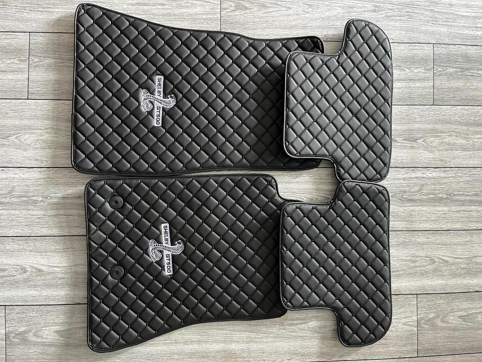 Ford Mustang Shelby Car Mats (ALL MODEL) Waterproof Shelby Car Floor Mats GT500 - GT350