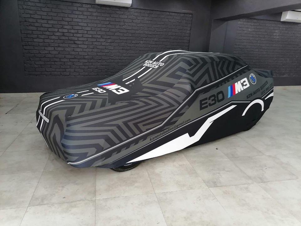 BMW M3 E30 Car Cover, Premium Design E30 Car Protector, BMW E30 indoor Cover