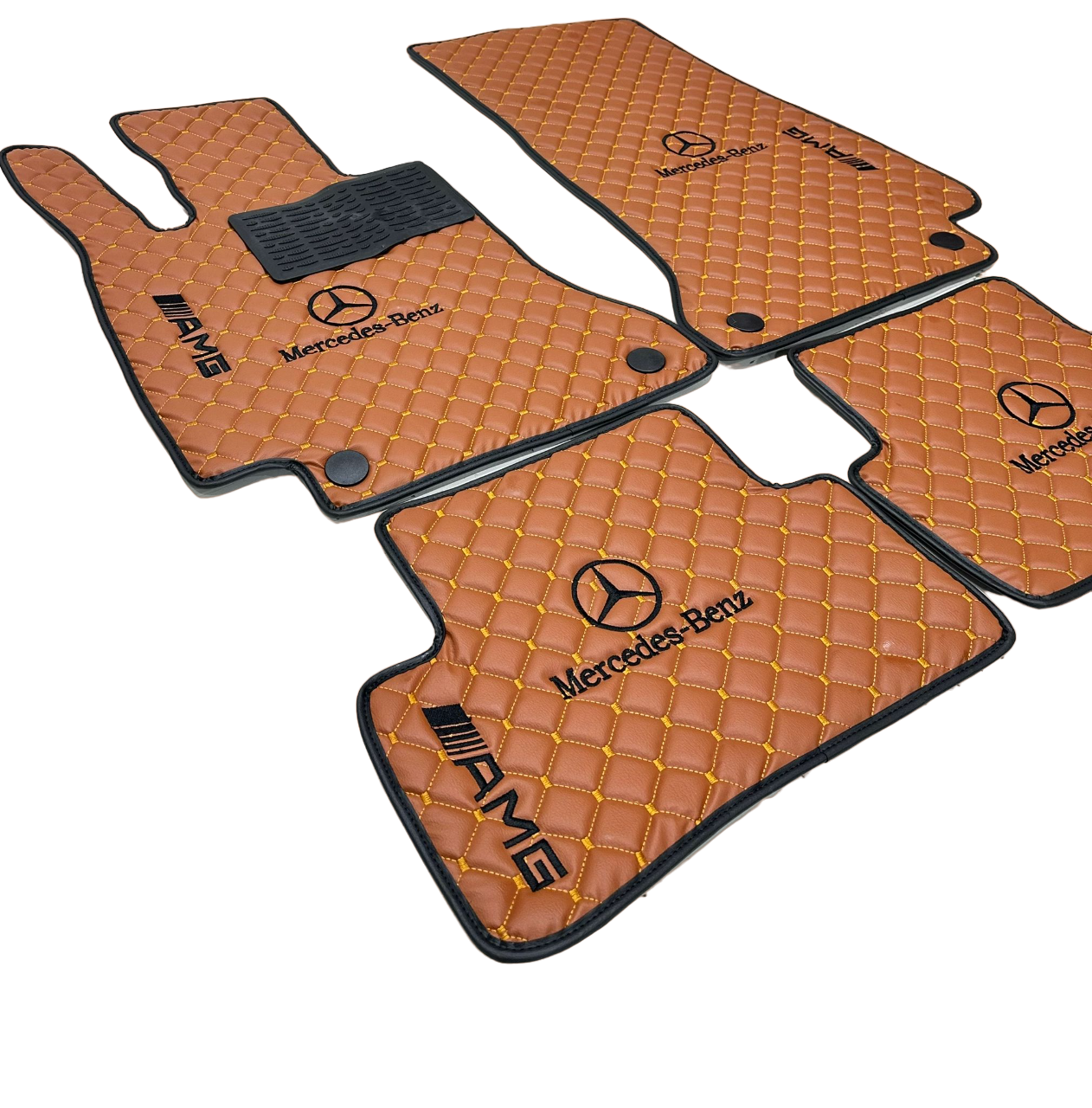 Mercedes B Class Car Mats Waterproof Floor Mats Leather Front Rear Carpet Liner Mercedes Car Floor Mats Set