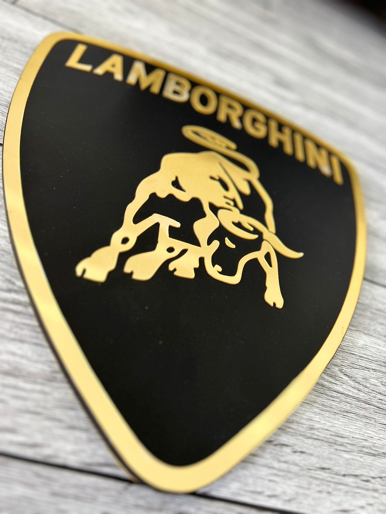 Lamborghini Wall Decor Lamborghini Wood Sign Lamborghini Motor Vehicle Wall Plaque Lamborghini Wall Art