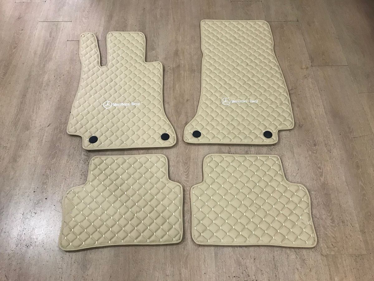 Mercedes Benz Waterproof ALL Model Custom Mercedes Benz Floor Mats Leathe Front Rear Carpet Liner Mercedes Benz CAR Floor Mats