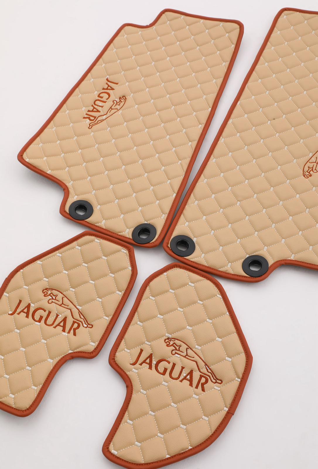 Jaguar XKR (LHD) Car Mats (1996-2006) Waterproof Jaguar Floor Mats Leather Jaguar Car Floor Mats