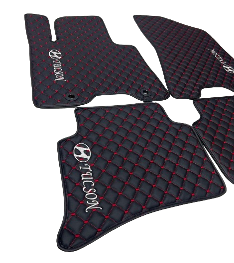 Hyundai Waterproof ALL Model Custom Car Hyundai Floor Mats Leather Front Rear Carpet Liner Hyundai CAR Floor Mats