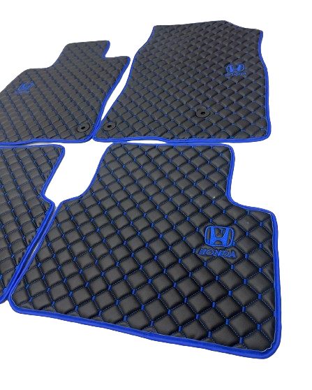 Honda Waterproof ALL Model Custom Car Honda Floor Mats Leather Front Rear Carpet Liner Honda CAR Floor Mats