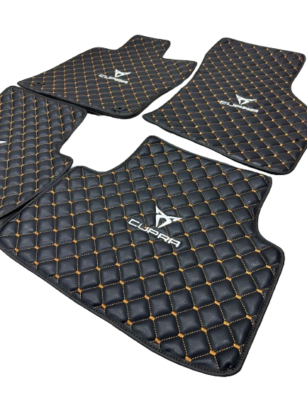 CUPRA Waterproof Custom Car CUPRA Floor Mats Leather Front Rear Carpet Liner CUPRA CAR Floor Mats