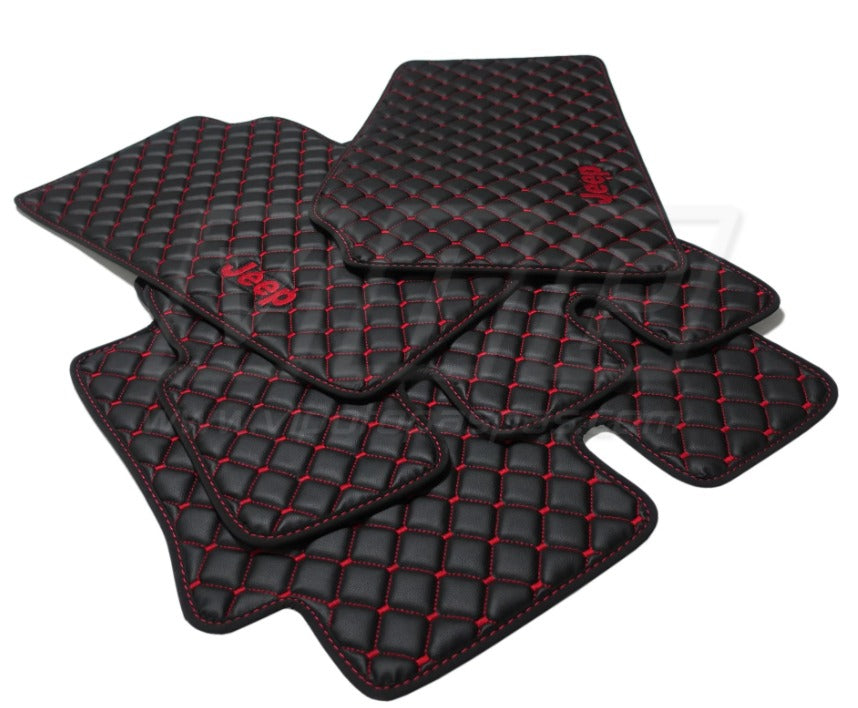 JEEP Car Floor Mats Set For all JEEP Waterproof Custom Car Mat Set Tailor Fit Car Mats