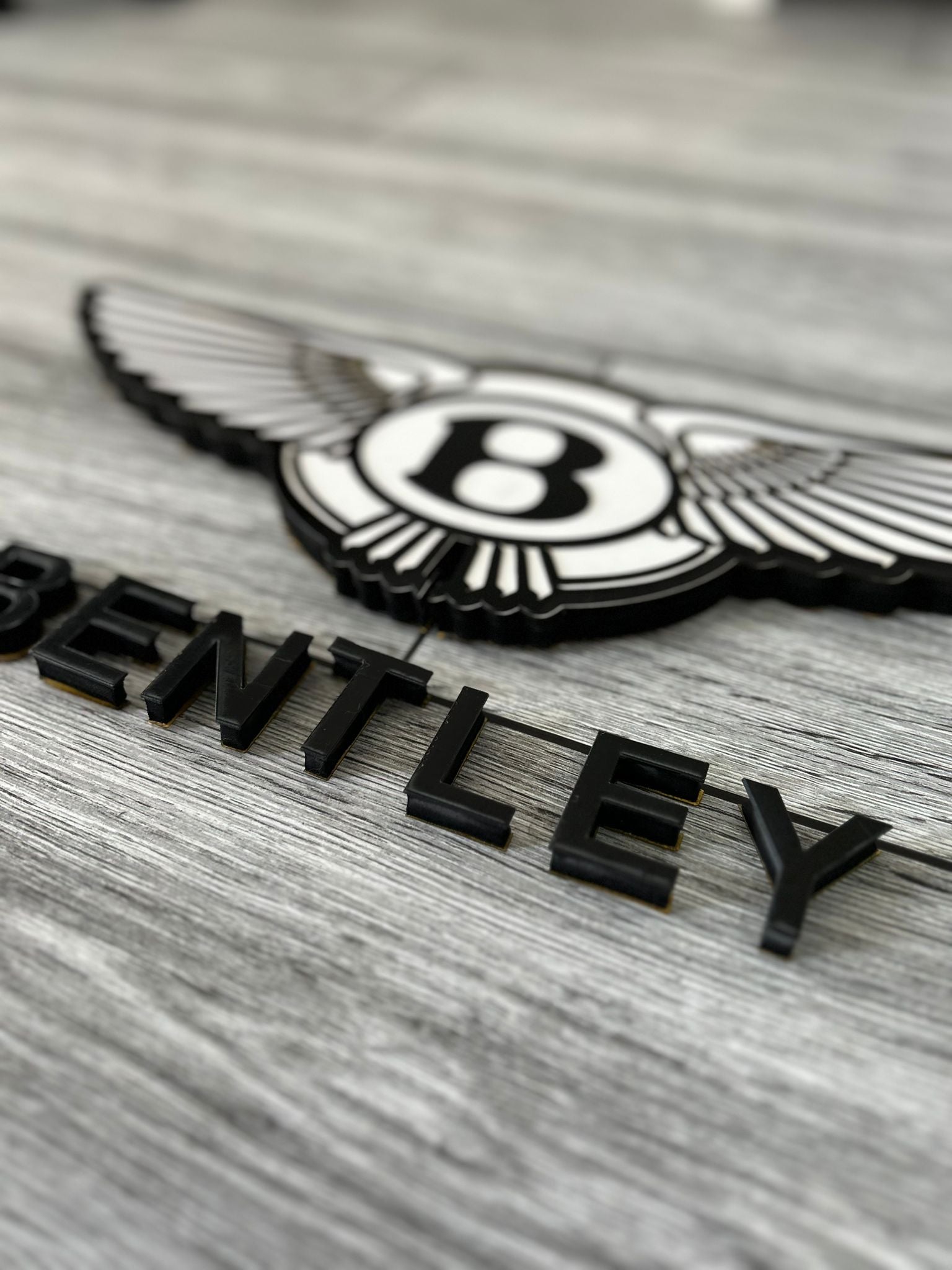 Bentley Wall Decor Bentley Wood Sign Bentley Motor Vehicle Wall Plaque Bentley Wall Art
