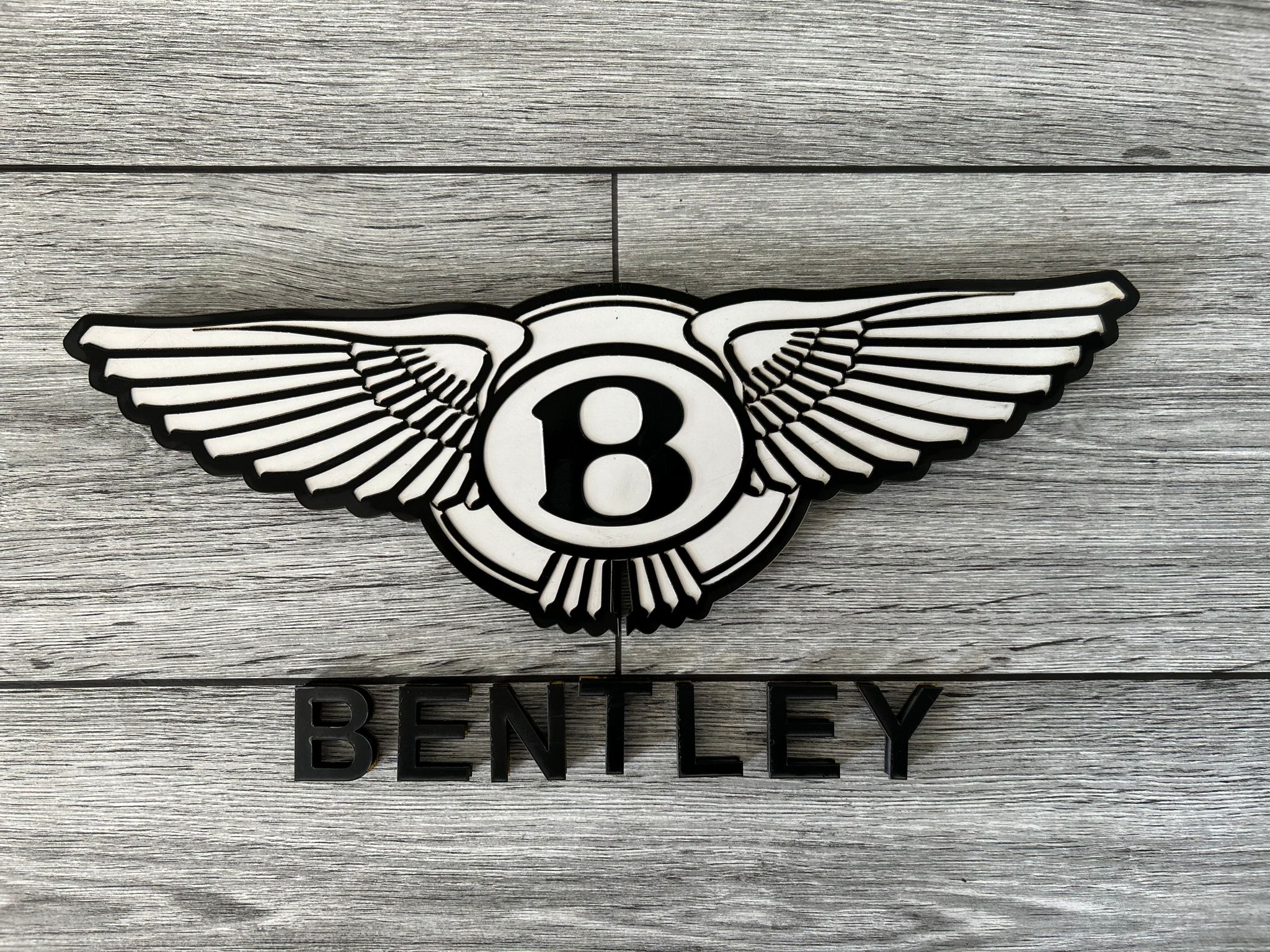 Bentley Wall Decor Bentley Wood Sign Bentley Motor Vehicle Wall Plaque Bentley Wall Art