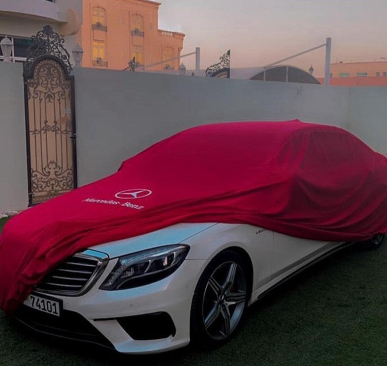 Funda para Coche Mercedes Benz AMG ✅ Suave Elástica Especial Hecha a Mano para todos los Vehículos Mercedes Benz ✅ Funda para Coche Protector para Coche Mercedes Benz ✅ Suave con BOLSA ✅