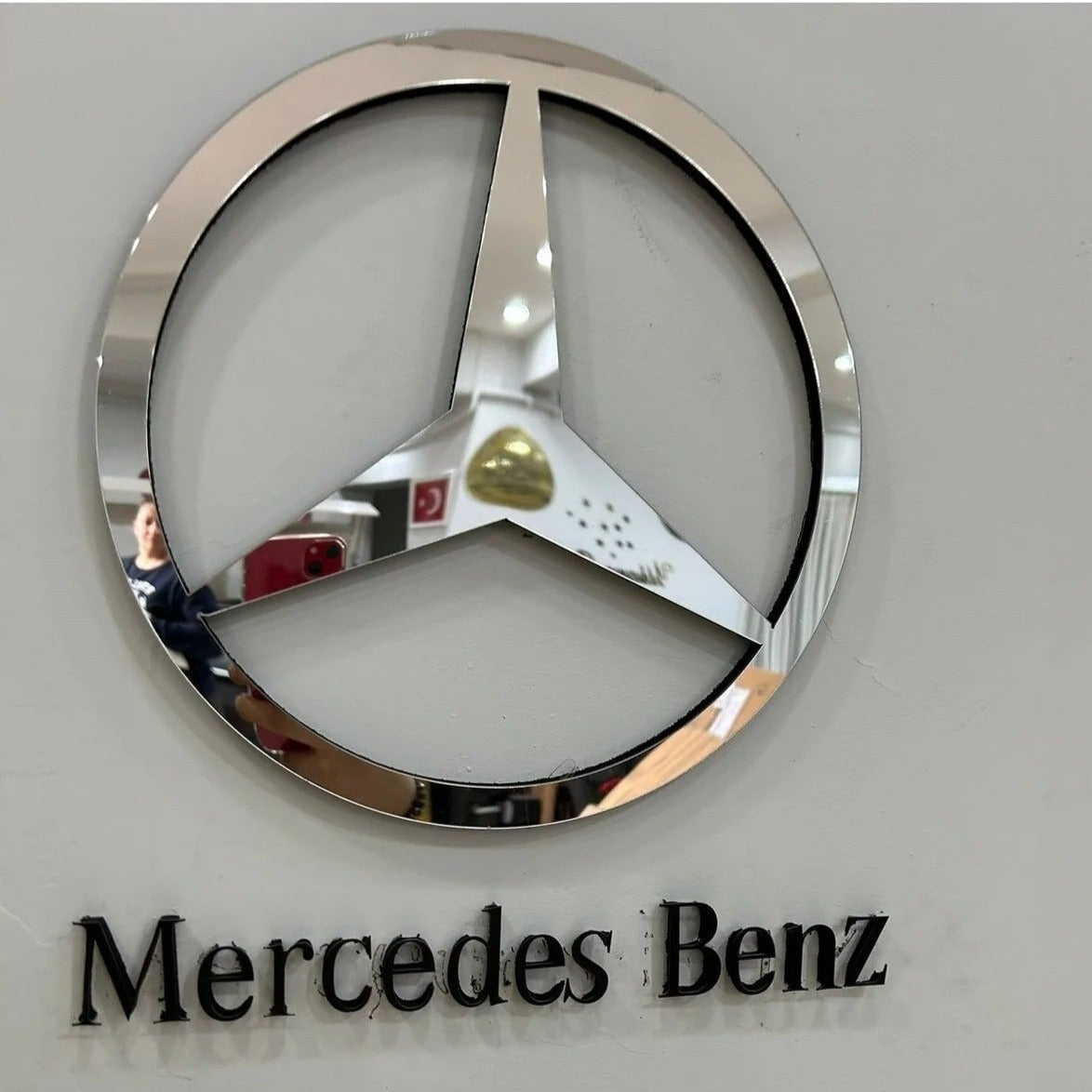 Mercedes Benz Wall Art Decor Car Logo Lamborghini garage decoration all brands available Audi Car Brand Logo