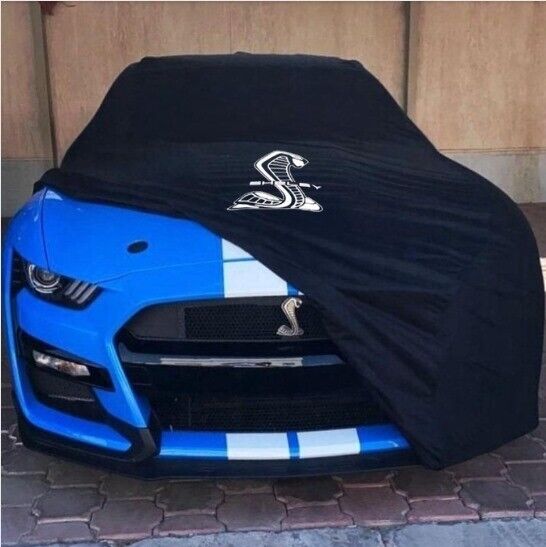 Shelby Waterproof Black Car Cover Ford Mustang Shelby Outdoor Car Cover