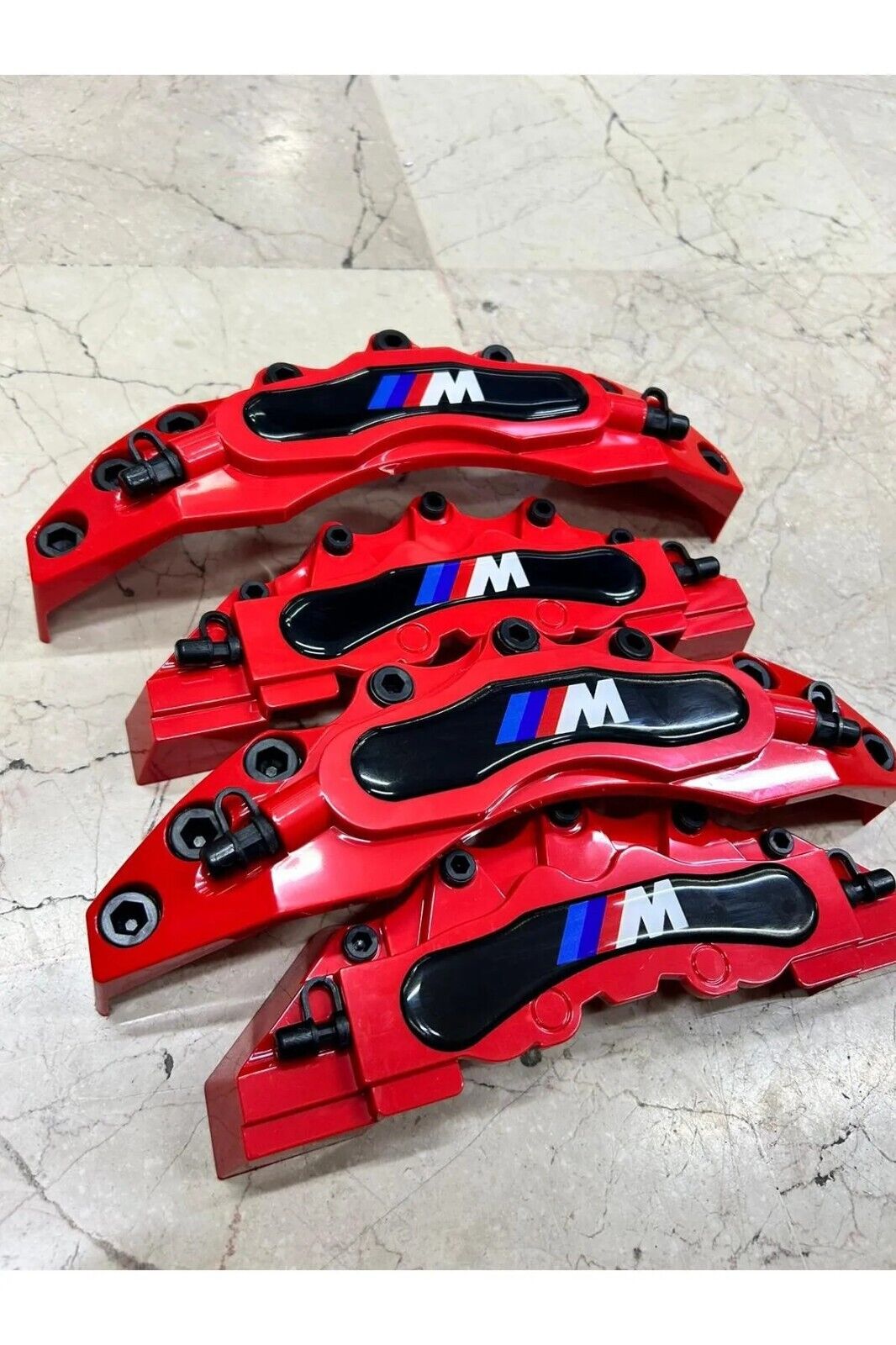 M3 4x Cubiertas de pinza de freno ✔️Cubierta de pinza de freno M3 ROJA ✔️Cubierta de pinza de freno BMW M3 Disco✔️