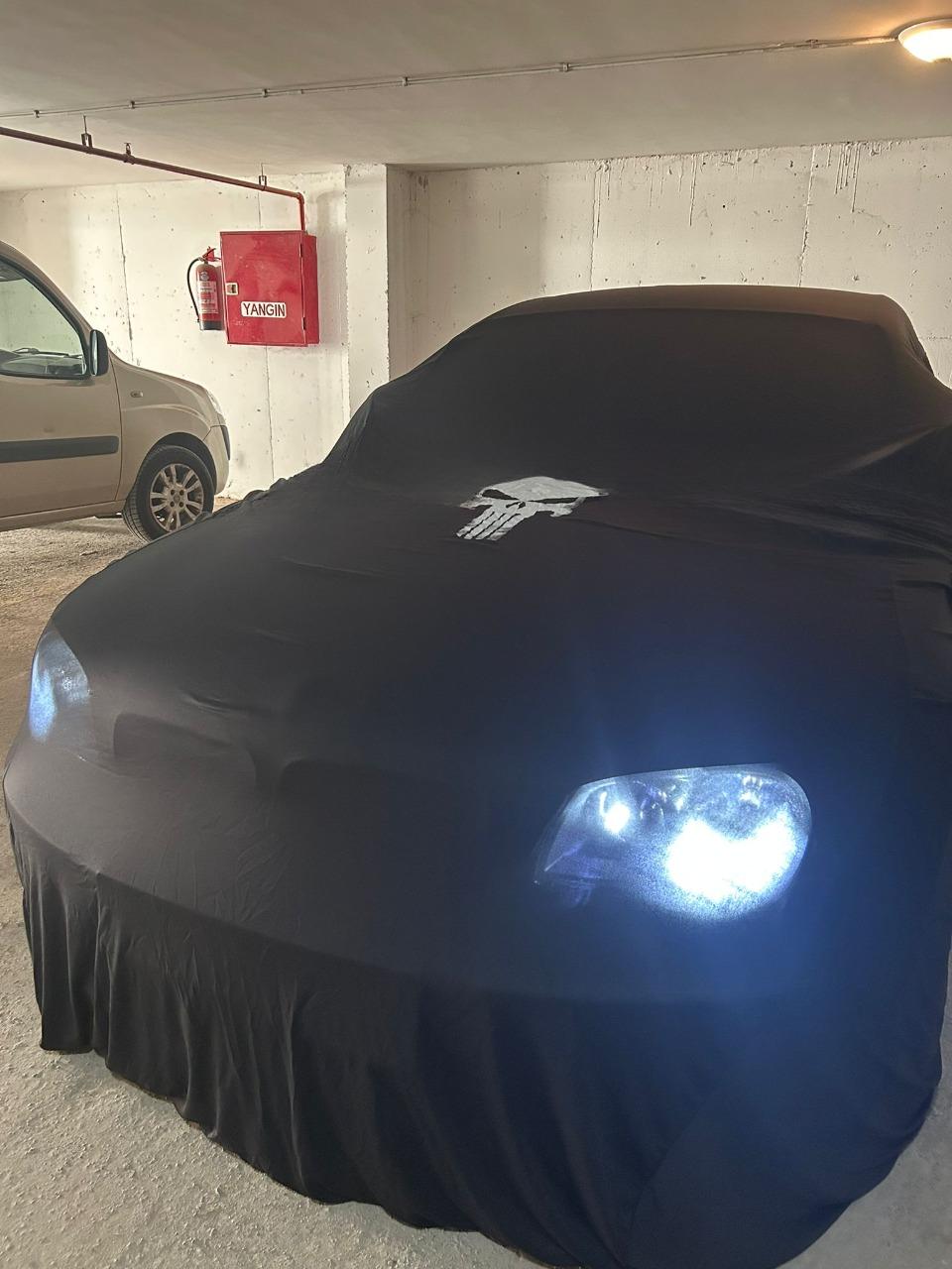 The Punisher Car Cover For ALL Vehicle,Audi Bmw Mercedes Porsche Car Cover, Punisher Logo Autoabdeckung, İndoor Soft & Elastic